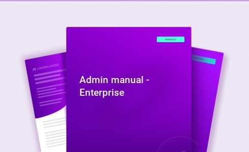 Admin manual - Enterprise